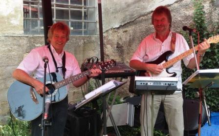 die Musikanten Ludwig Sigl und Hans Ferstl