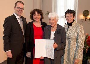 Markus Rinderspacher, Ruth Müller, Irene Janner und Inge Aures