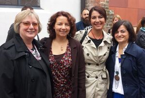 Karin Hagendorn, Ruth Müller, Filiz Cetin und Ayshe Cetinkaya