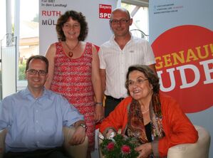Markus Rinderspacher, Harald Unfried, Ruth Müller, Sebastian Hutzenthaler, Edith von Welser- Ude